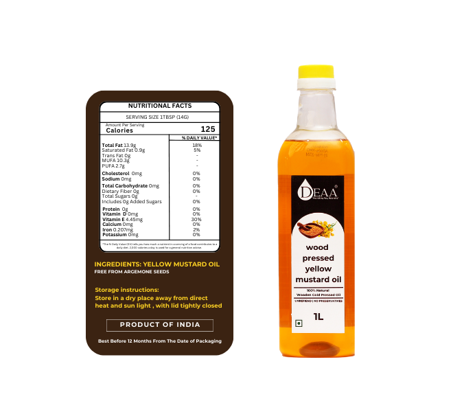 DEAA Wood-Pressed Trial Pack 100ml Each. 100% Pure, Natural & Chemical Free