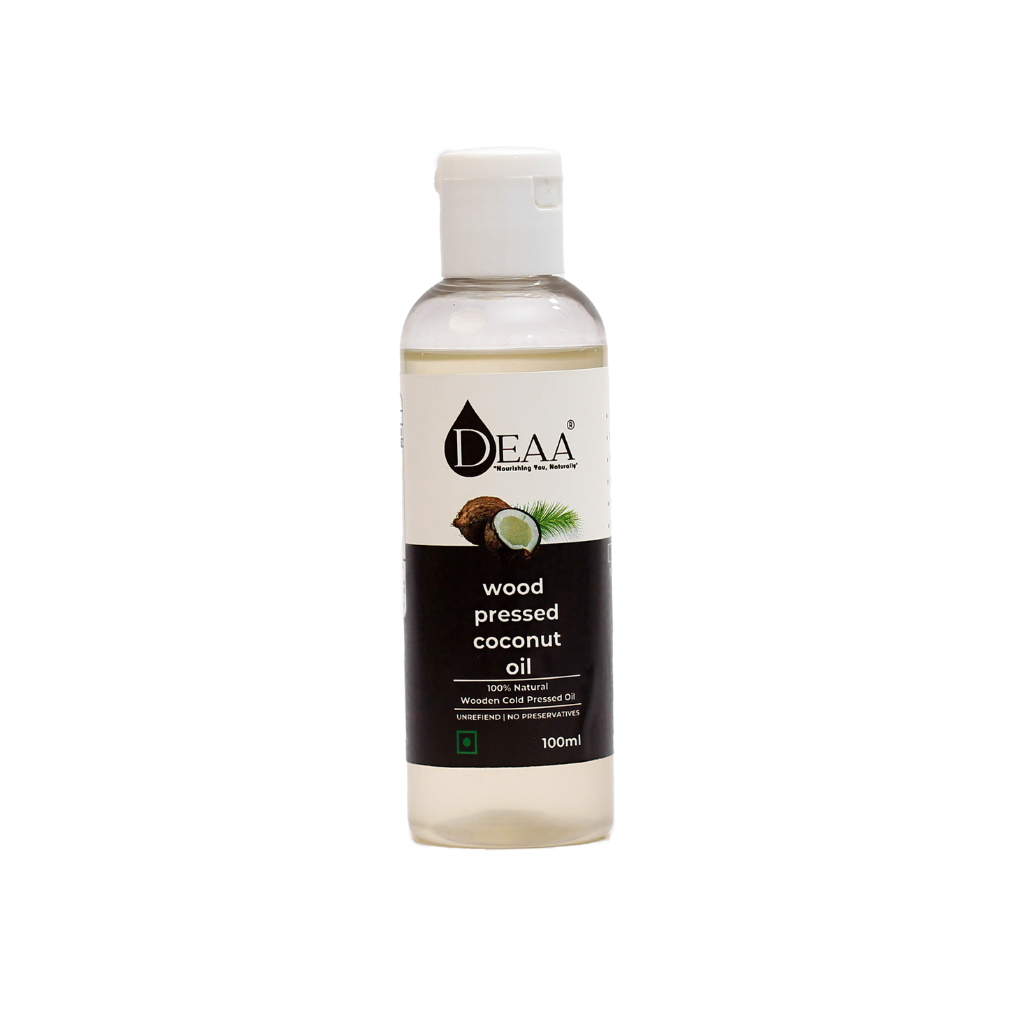 DEAA Wood-Pressed Coconut Oil 100% Pure, Natural & Chemical Free