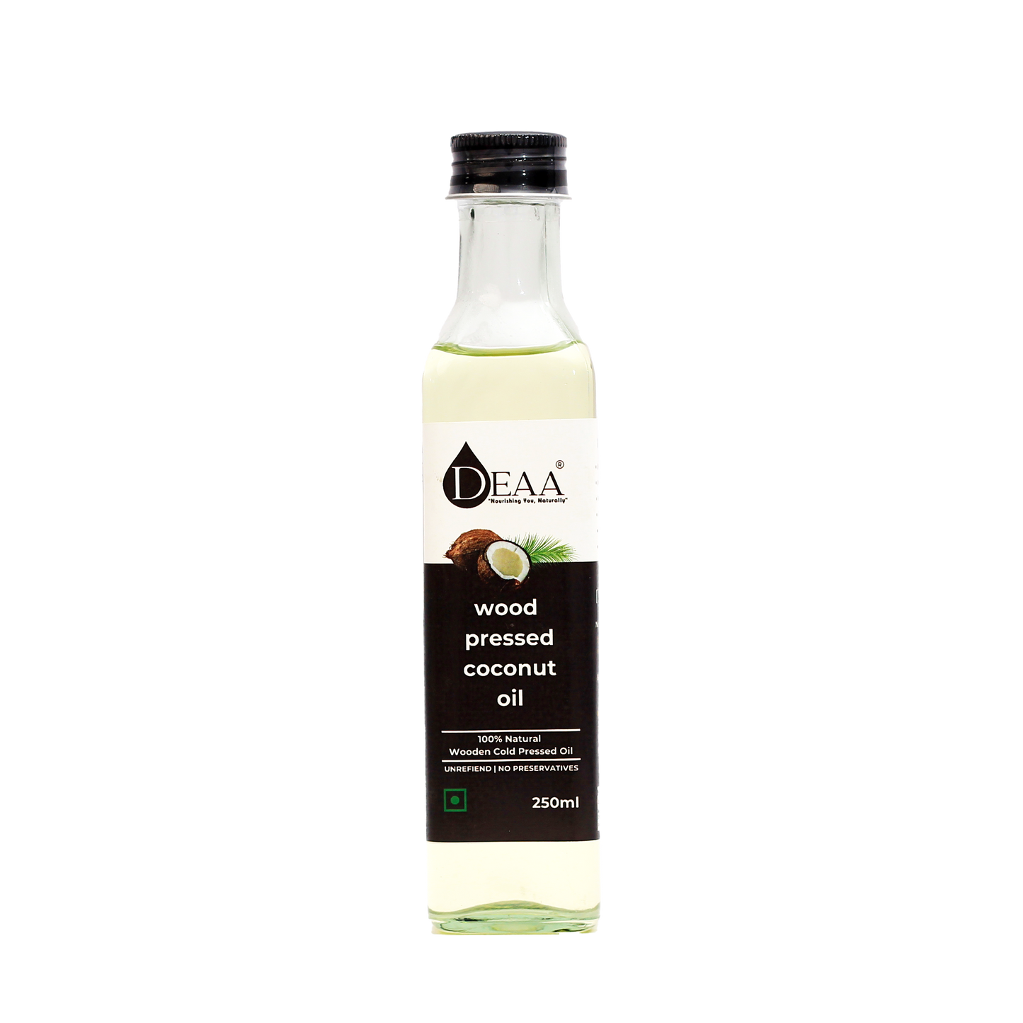 DEAA Wood-Pressed Coconut Oil 100% Pure, Natural & Chemical Free