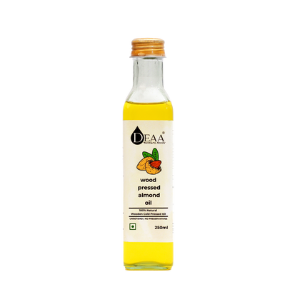 DEAA Wood-Pressed Almond Oil - 100% Pure, Natural & Chemical Free