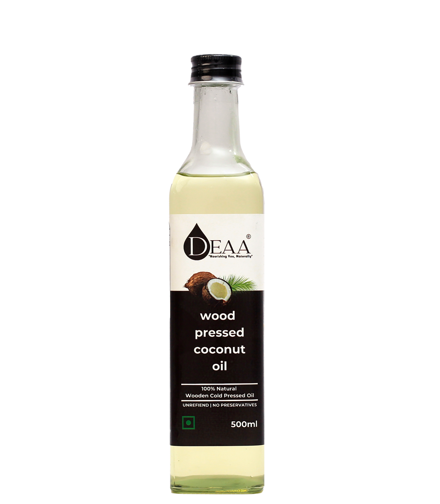 DEAA Wood-Pressed Coconut Oil 100% Pure, Natural & Chemical Free