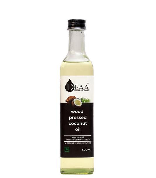 DEAA Wood-Pressed Coconut Oil 100% Pure, Natural & Chemical Free