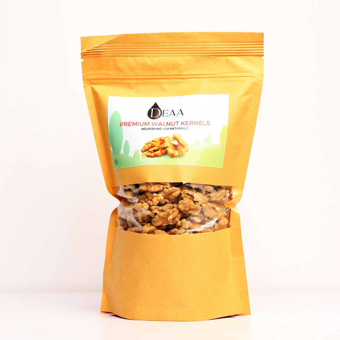 DEAA Premium Walnuts - Nature's Brain Booster and Wholesome Delight