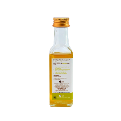 DEAA Wood-Pressed Walnut Oil - 100% Pure, Natural & Chemical Free